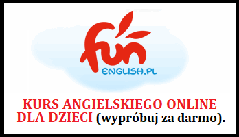 Angielski dla dzieci za darmo - online FunEnglish.