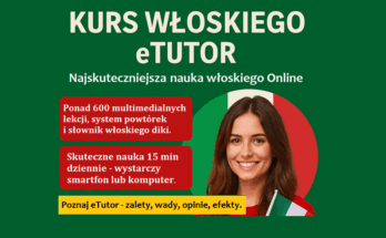 Kurs Języka włoskiego Online eTutor.